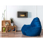 Интерьер Биокамин ORION 600 со стеклом и стемалитом (ZeFire)