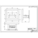 Чертеж Биокамин POLAKR 600 (ZeFire)