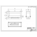 Чертеж Биокамин QUARTER 900 (ZeFire)