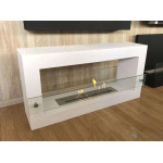 Белый Биокамин QUARTER 900 (ZeFire)